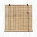 Glimer Bamboo Blinds for Interior Windows, Natural Roll Up Bamboo Shades for Indoor Windows & Outdoor Patio, Light Filtering Bamboo Window Shades for Living Room, Porch, Balcony, Easy to Install