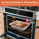 Disposable Aluminum Foil Pans with Lids 9x13-25 Pack Aluminum Foil Pans, Heavy Duty Aluminum Baking Pans for Holiday Cooking, Christmas, Thanksgiving, Parties, Meal Prep & Storage