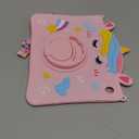 for Galaxy Tab A8 Cases - with Pen Holder Cute Cartoon Unicorn Silicone Cover with Rotating Stand & Strap Girly Teens Girls for Samsung Galaxy Tablet A8 10.5" Cases