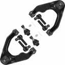 8PCS Front Upper Control Arms Suspension Kits Fits for Nissan Frontier 2000 (2.4L 3.3L Only Fit for 4WD) 2001 2002 2003 2004, For Nissan Xterra 2000 2001 2002 2003 2004