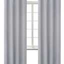BGment Room Darkening Curtains 72 Inches Long - Grommet Thermal Insulated Drapes Window Treatment Curtains for Bedroom, 2 Panels, 52 x 72 Inch, Light Grey