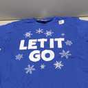 Let It Go, Blue T-Shirt. L Size