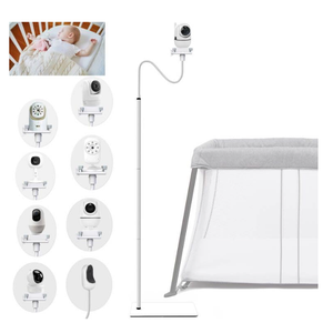 EYSAFT Baby Monitor Floor Stand Holder Mount Compactible for Nanit Pro & Flex Stand,Infant Optics DXR8 Pro,VTech VM901/VM819/RM7764,Momcozy,HelloBaby,eufy E110,nooie IPC100,Motorola VM75/VM50G/VM44