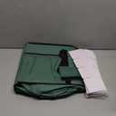 Christmas Ornament Storage Box, Mrrihand Xmas Decoration Organizer with Adjustable Dividers - Storage Container Keeps 128 Holiday Ornaments 3-Inch, Dual Zipper Closure, 600D Tear-Proof Material(Green)