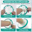 HONYAO Cast Covers for Shower Arm Adult, One-Handed Application Waterproof Shower Sleeve for Arm Cast, No Assistance Needed Reusable Self Protector for Bandage Wound Care Supplies Surgery