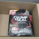 ARM & HAMMER Clump & Seal Platinum Cat Litter, Multi-Cat, 14-Day Odor Control, Rock-Hard Clumps, 37 lbs  Powerful Odor Eliminator with Baking Soda (37lb  Frustration Free Pack)