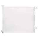 Retractable Baby Gate for Doorways and Stairs, Mesh Safety Gate for Pet, Indoor & Outdoor Use, One-Hand Operation, Easy Installation, 33.6" Tall, Expands to 55" Wide（White,33.6"x55")