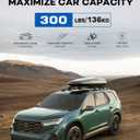 Wonderdriver 300lbs Lockable Roof Rack Cross Bars Compatible with Honda Pilot 2023 2024 2025 2026 Sport Touring Trailsport Elite (Not for LX and EX-L), Heavy Duty Aluminum Roof Rails Crossbars Rooftop