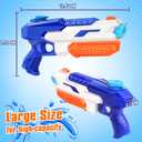 600cc Water Gun for Kids Adults6 Pack Squirt Blasters Super Water Gun Soaker with Long Range High Capacity for Boys Girls Summer Swimming Pool Beach Outdoor Water Fighting Play Toys Party Favors
