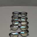 VIDEBLA 5 Pack Reading Glasses Blue Light Blocking Eyeglasses Colorful Readers for Women Men, +1.25