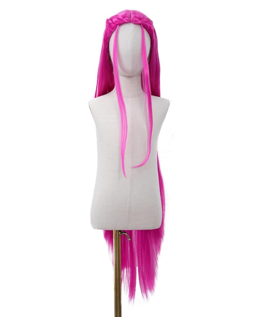 Ninuficky Demon Hunters Girls Mira Wigs Red Braids Accessories for Kids (Red- Mira)