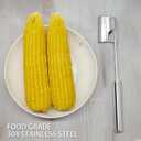 3 x Corn Peeler For Corn On The CobStainless Steel Corn Peeler, Corn on the Cob Remover, Fast and Safe, For Home Kitchens, Restaurants, Outdoor Dining (1PCS)