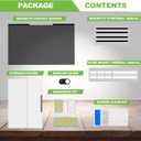 Magnetic Laptop Privacy Screen 16 inch for 16:10 Computer Monitor, Removable Anti-Glare Screen Privacy Shield, Screen Filter and Protector for Laptop (13 9/16"  8 1/2"), Fits (WUXGA 19201200)