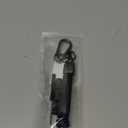 for Mercedes Benz Keyring, 4PCS Valve Stem Caps and Car Keychain Combo Compatible with Mercedes Benz C E S M Serie CLK GLK GL AB AMG GLS GLE AMG, Black