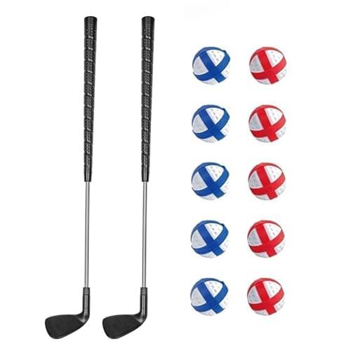 VQRZG Golf Chipping Game, Play Portable Sticky Golf Target Practice Game Set, Fun Indoor & Outdoor Family Yard Game for Backyard, Beach, Parties, Office (2  )