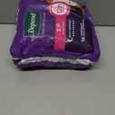 Depend Night Defense Adult Diapers, Incontinence & Postpartum Bladder Leak Underwear for Women, Disposable, Overnight, Small, Blush, 16 Count