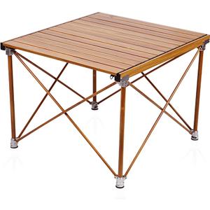 Folding Table, Outdoor Portable Camping Table, Courtyard Aluminum Alloy Leisure Table, for Camping And Fishing Beach