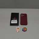 FireNova Magnetic for iPhone 17 Pro Case, Compatible with MagSafe, [Integrated Silicone Camera Control Button] [Camera Protection] Anti-Scratch Microfiber Lining Phone Case, 6.3", Plum