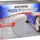 Rust-Oleum 251870 EPOXYSHIELD Garage Floor Coating Kit, 2.5 Car, Gloss Gray