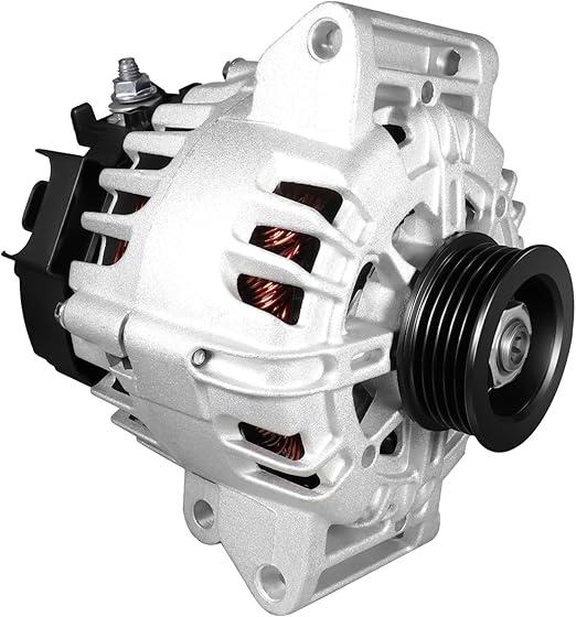 WAGSON 120Amp New Alternator Replacement for L4 2.4L Chevrolet Chevy Equinox 20102017, GMC Terrain 20102017, Buick Regal 2012 20152017 12V, 5Groove Pulley, Replace# 13500315, 13588328, 11459N