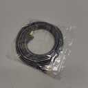 Orbram Cat 8 Ethernet Cable 15 ft, Nylon Braided High Speed Heavy Duty Network LAN Patch Cord, 40Gbps 2000Mhz SFTP RJ45 Flat Internet Cable Shielded in Wall, Indoor&Outdoor for Modem/Router/Gaming/PC