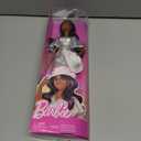 Barbie Fashionistas Doll #239 with Black Hair Wearing Sparkly Silver Fringe Dress with Western Accessories Like White Cowboy Hat and Boots