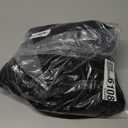 Womens Plus Size Formal Dresses - V Neck 3/4 Sleeve Sequin Prom Evening Gowns Long Maxi Dress (Black), Size 22W