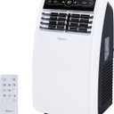 Shinco 8,000 BTU Portable Air Conditioner, AC Unit with Built-in Cool, Dehumidifier & Fan Modes for Room up to 350 sq.ft, Conditioner Remote Control, 24 Hour Timer, Installation Kit (SPF1-White-Standard)