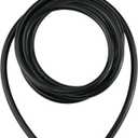 Ucreative 10FT ID 3/16" (5mm) High Temperature Silicone Vacuum Tubing Hose 130PSI Max Pressure Black