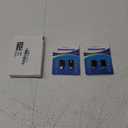 Frienda 4 Pieces Mini USB LED Light, Car LED Interior Lighting 5v Smart USB Atmosphere Light, Laptop Keyboard Office Decoration Night Lamp, Adjustable Brightness, 8 Colors (Type C)