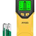 Stud Finder Wall Scanner - 5 in 1 Stud Finder Tool w/Smart Chip and HD LCD Display, Stud Detector Beam Finders for the Center and Edge of Wood AC Wire Metal Studs Joist Pipe (Buttercup)