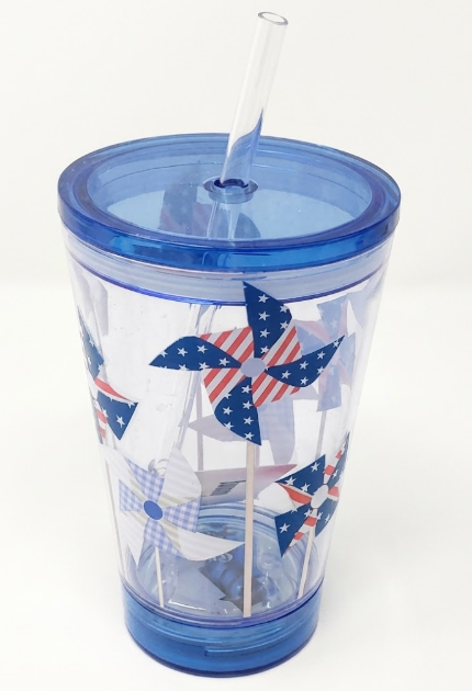 LUUM GLO&GO LED 18OZ TUMBLER WINDMILL