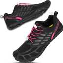 Hike Barefoot Shoes Women, Wide Toe Box Zero Drop Grounded Footwear, Minimalist Cross-Trainer Sneakers for Hiking, Running, Water Sports & Traveling