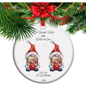 for Sister in Law, Heartfelt Keepsake, Sister in Law Ornament, Sister in Law Appreciation,Thoughtful Sentimental Gift for Her (C5)
