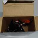 2 Pcs Ice Fishing Tip Ups Equipment Gear Ice Fishing Rod Foldable with Orange Pole Flags Round Tip Ups Strike Indicators for Angler Tackle Accessory