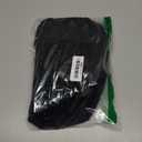 KL928 Crossbody Sling Backpack Nylon Cross Body Bag Travel Hiking Shoulder Bags Daypack Rucksack Unisex (Black)