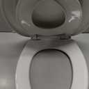 Little2Big Toilet Seat with Built-In Potty Training Seat, Slow Close, Durable Plastic, Made in USA, ROUND, White