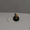 275-330 Gallon Water Tank IBC Tote Adapter 2.36" Coarse Thread Brass Hose Faucet Water Shut-Off Valve with Ball Valve, Garden Hose Connector Replace Valve Part, IBC Water Tank Fitting Part