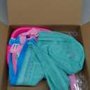 FHOZGECY Beach Toys, Sand Toys with 2 Collapsible Bucket, 2 Beach Mesh Shovel, Sand Shovel, Shark Tooth Sifter and Mesh Bag for Shell Collecting, Sand Dipper Beach Scoop Toys for Kids Boys and Girls