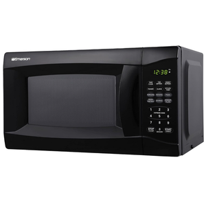 Emerson 0.7 CU. FT. 700 Watt Black Microwave Oven (MW7302B) Emerson 0.7 CU. FT. 700 Watt Black Microwave Oven (MW7302B)