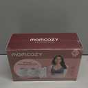 Momcozy M5 Smart APP Controlled Wearable Breast Pump, Hands-Free Wireless Electric Pump, 3 Modes 9 Suction Levels, BPA-Free, Portable Lightweight, 24mm Flange, 2-Pack Cozy Red