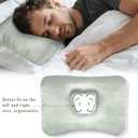Ear Piercing Pillow for Side Sleepers with Ear-Shaped Hole for Ear Pain, Reversible Satin & Cotton Washable and Adjustable Ergonomic Ear Guard Protector for Side Sleeping