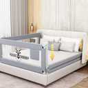 Lsbod Bed Rail for Toddlers,Baby Bed Rail Guard for Kids,Safety Side Bedrail for Twin,Double,Full,Queen,King Size Bed(1side 79" Lx27 H)