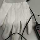 JOYIN Halloween Led Mask, Light Up Mask and Gloves for Cosplay Costume (Purple), 3 Modes Scary Glow in The Dark Masks for Boys Girls Halloween Party Dress Up Accessories, Gifts Giving