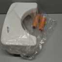 Toilet Stool Squat for Adults, Adjustable Poop Stool for Bathroom-6", 7", 8" and 9",Non-Slip Potty Step Stool for Adults,White