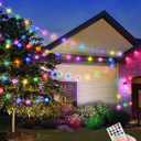 echosari Cherry Blossom Flower String Lights, 33ft 16 Million Color Chaning Fairy Lights Plug in APP & Remote Control DIY Music Sync Flower Light for Bedroom Dorm Wedding Decor