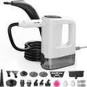Handheld Steam Cleaner 15s Instant Heat-Up 400ML Tank Lightweight Portable Steam Cleaner for Home, Kitchen, Bathroom, Floor (White)