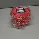 3 x 2 Pack Valentine's Day Headband for Women Pearl Rhinestone Crystal Jeweled Embellished Ladies Wide Top Knot Pink Red Makeup Hair Hoop Accessory Holiday Party Costume Decor Prezzie