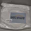 Solid Wood Serving Tray, Decorative Serving Trays Platter Round Non-Slip Tea Coffee Snack Plate Food Meals Serving Tray with Raised Edges for Home Kitchen Restaurant (11.8inch, Brown)