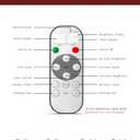 Christmas Garland with Dual Color 50 LED Lights 9 Ft, Prelit Xmas Garland with Cypress Leaf, Timer by Remote Control and Batteries Operated for Mantle Staircase Indoor and Outdoor